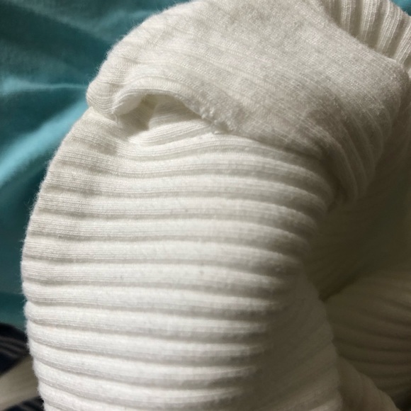 WHITE Clove Tie Up Bodysuit - Picture 7 of 9